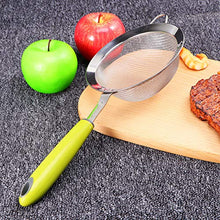 UPKOCH Filtro in Acciaio Inossidabile a Maglia fine Filtro per schiumarola colino setaccio Cucchiaio Filtro Filtro zuppa Filtro attrezzo da Cucina 14 cm
