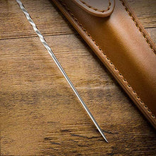 Ago di sigaro, Punch Cigar, Punch Cigran Punch, Sigis Punch Holder for Father's Day, Compleanno, Anniversario, Matrimonio, San Valentino, Natale, Thanksgiving, Ago in argento sterling + custodia in pe