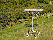 Tavolo Bar 101 Centimetri di Ferro Tavolo da Giardino bistrot in Stile Antico