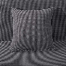 GUOCU Copridivano Senza Braccioli in Maglia, Fodera copridivano Elastico per Divano Letto,Grigio Scuro,1 Posti(120-155CM)