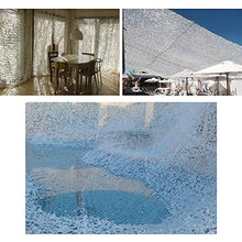XIAOXIAO Rete ombreggiata Rete Mimetica Bianca Pura Neve Nascosta Recinzione del Giardino Terrazza Pianta Ombra Camo Natting Decorazione della Piscina All'aperto Fotografia (Size : 2x3m)
