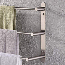 ZLININ Y-longhair - Barra porta asciugamani da parete in acciaio inox 304 a 3 strati