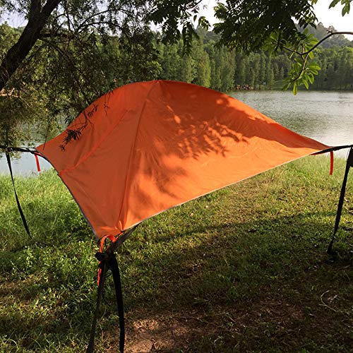 Amaca Amaca Piatta Quadrata Tenda Fuori Terra Albero Sospeso Appeso All'aperto Campeggio Pesca Pesca Antipioggia Mosquito Portatile