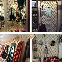 WEIFAN Rete Anti-Caduta Rete di Canapa di Iuta - Rete di Corda per decking a Rete con Decorazione Bar retrò, Tessuta a Mano per Bambini Accessori per parchi Giochi Rete di Sicurezza per Bambini