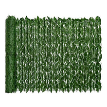 SHUAISHUAI Artificiale Ivy Privacy Recintion Screen 0.5x3m Siepi di siepi Artificiali Recinzione e demolizione di Foglie di Foglie di edera Finto per Giardino all'aperto Facile da installare