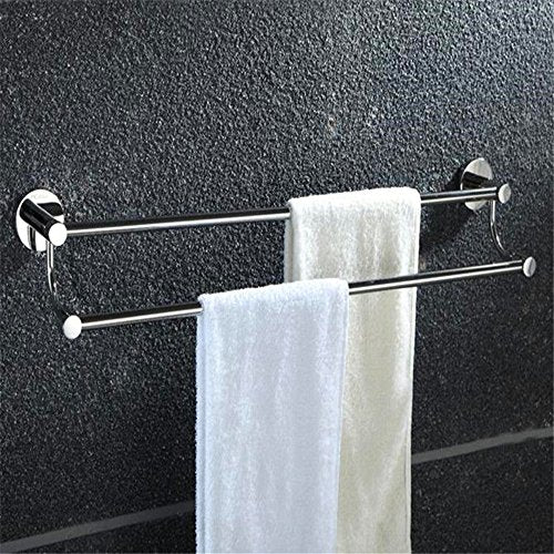 MBYW Portasciugamani Moderno Portasciugamani Elegante per Il Bagno di Moda Portasciugamani da Bagno in Acciaio Inox con portasciugamani, Set di ciondoli e Accessori per Il Bagno (9175), 60 cm