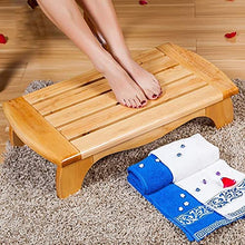 N/Z Arredamento per la casa Sgabello da Bagno per impieghi gravosi Sgabelli da Doccia in Legno Sgabello Solido per poggiapiedi Panca Antiscivolo Stabile per Bagno Max 150 kg 25 13 6 Pollici 0109