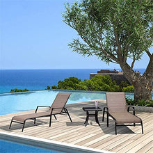 PAKUES-QO Sedia a Sdraio reclinabile Pieghevole Comoda Sedia da pisolino, Balcone Patio Piscina per Il Tempo Libero Sdraio, Sedia da Spiaggia con Schienale Esterno, carico 200 kg, 4 Confezioni