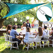 Kit di Fissaggio per Vela Parasole - Acciaio Inossidabile Kit di Fissaggio per Tenda a vela, Kit per Fissaggio a Vela per Triangolo e Rettangolo, Kit di Fissaggio per Ombreggiante per Ombra Giardino