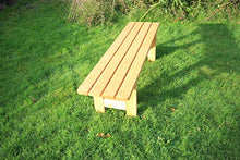 Banc en bois banc de jardin banc de parc Banc de jardin bois massif bois terrasse Banque Go de 150