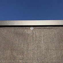 Rete ombreggiante Schermo per La Privacy della Terrazza del Balcone con Gommini, Marrone Telo Parasole per Giardino/Pianta/Serra, Crittografia per Servizio Pesante (Size : 4×6m)