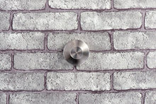 Ambrosya® | Scaldasalviette Esclusivo in Acciaio Inox | Asciugamano Gancio Appendiabiti (Acciaio Inossidabile (Spazzolato))
