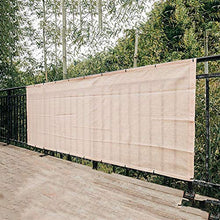 LJIANW PVC Frangivista per Recinzione, Privacy Schermo di Recinzione Tessuto A Rete con Grommet, Recinto Decorativo per Interni O All'aperto, 180GSM Facile da Installare