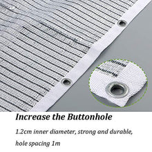 Rete ombreggiante Telo Coprente Aluminet Riflettente al 75% con Bordature E Occhielli Bianchi, Copertura del Parasole per Patio da Giardino, Dimensioni Opzionali (Size : 2x2m)