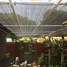 flycqb Telo Ombreggiante A Rete Resistente, Rete Ombreggiante A Rete Addensata al 90%, con Protezione Solare da Giardino Rete Calda E Traspirante(2x2m/6.56x6.56ft)