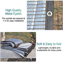 Telo Ombreggiante, Panno for Vela con Paralume in Foglio di Alluminio, Protezione Anti-UV al 75% in Rete Anti-Sole, Tessuto con Parasole for Animali Domestici/Tenda da Sole/baldacchino, Argento