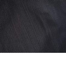 miozzi Sedia a Dondolo Moderna da Giardino in Textilene Nero 154x80x84 cm