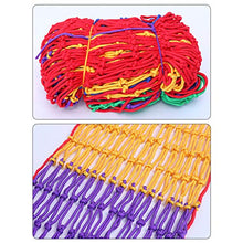 ETZBQ Rete di Sicurezza per Scale 10mm / 8cm, Parete Arrampicata Bambini,Corda da Arrampicata Rete da Arrampicata Ringhiera Protezione per Scale Recinzione Decor Mesh(4 * 5m/13.12 * 16.4ft)