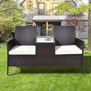 Set Mobili da Giardino Set Mobili da Esterno Set Di Mobili Da Giardino Set Da Giardino A 2 Posti Arredamento Per Mobili Per Esterni In Rattan Mobili Divano Per Patio Cortile A Bordo Piscina