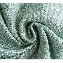 HM&DX Colore Solido Fodere Copridivani 1 Pezzo, Lino Fodera per Divano Stile Europeo Copridivano Protezione per Mobili per 1 2 3 4 Posti Divano-Blu Verde 200x260cm(79x102inch)