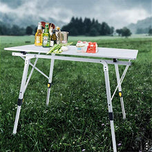 CASTOR Tavolo da Picnic all'aperto Tavoli e sedie Pieghevoli da Viaggio, tavoli da Pranzo all'aperto Auto-Guida, tavoli da Campeggio all'aperto, tavoli da Rotolo di Uova Portatili BBQ Party Table