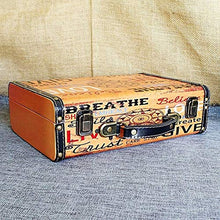 Vintage Style Tronco Keepsake, Memory Box Set di 3 epoca in legno in stile bagagli Tronco Petto con il bello modello, idea regalo for la mamma, la Festa della Mamma, Natale, compleanno, Toy Box access