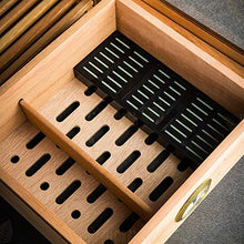 KEKEYANG humidor Accessori Sigaro con Legno di Cedro Cedar Cigar Box reso visibile della Vernice impiallacciatura Humidor Sigaro
