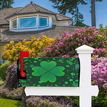 San Patrizio Giorno Trifoglio Plaid Verde Foglie di Trifoglio Copertina Magnetica Giardino Cantiere Casa Decor Dimensioni Standard 53,3 cm x 45,7 cm