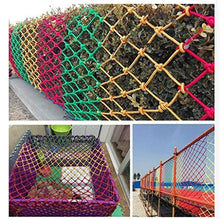 JFFFFWI Reti da Giardino Rete Protettiva per Bambini Rete in Corda di Nylon Rete Multiuso per Isolamento da Cantiere Rete per Decorazioni per la casa Rete Protettiva per Piante Balcone Sca