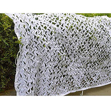 NAN Bianco Camouflage Net per Il Campeggio Militare Caccia Tiro Protezione Solare Nets Grande per Parasole Camping Shooting Caccia Decorazione della Festa di Natale (Dimensioni : 3x4m)