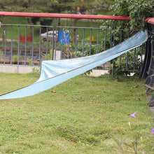 Telone trasparente impermeabile, 2 × 3 m, copertura trasparente con 10 palline elastiche, copertura per telone ispessita e antipioggia per giardino, finestra, balcone
