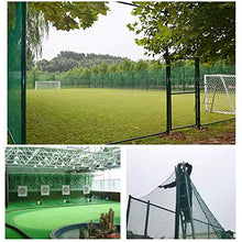 WaiMin Rete di fermo palla, Rete di backstop netto for campo da calcio Campo da basket Sostituzione della barriera del campo da golf, for stadio Protezione esterna senza nodi Corda Isolamento Protezio