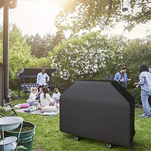 Telo copritavolo da esterno Mobili da giardino impermeabile Covers Coperchio for la copertura di protezione Dust BBQ incatramata for barbecue (nero / 120 × 60 × 160 centimetri, 120 × 47 × 103 centimet