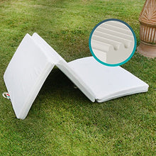 Materassino Futon Pieghevole SalvaSpazio Singolo 90x200 cm anche come pouf o letto di emergenza