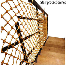 Protective net decoration / COPRIBAGAGLIAIO coperta Bambino Pet Stair Protezione Balcone Net antiurto recinto corda Kindergarten Net decorativi Tessuti a mano anti-goccia 50 millimetri rete a maglia c