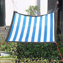 YS Telo Parasole Multiuso per Esterni, 88% Di Protezione Solare, Copertura per Tettoia da Giardino per Giardino,Blu Bianco,36M