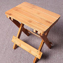 Sgabello in legno, sgabello da cucina quadrato pieghevole con legno massello per tavolo da pranzo e scrivania del computer