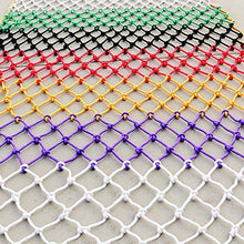 JRYⓇ Rete di Sicurezza per Bambini Protezione strutture per Arrampicata Rete Protettiva Multifunzione a Colori Rete di Sicurezza Rete in Corda di Nylon, Scale Balcone Rete anticaduta