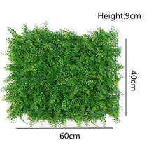Pannelli di siepi artificiali, Artificiale siepe di bosso Mat impianto Pannelli dello schermo di segretezza UV protettivo recinzione esterna del cortile decorazione 12 Pezzi Per la casa giardino decor