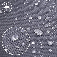 SONGMICS 600D Oxford Copertura per Sedie Impilate, Protezione Impermeabile Antivento e Anti-UV per Sedie da Giardino, GFC95G