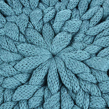 Zyurong - Cuscino per divano con filo spesso, rotondo, decorativo, per fotografia (con cuscino interno)