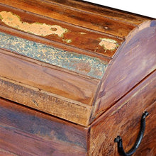 XINGLIEU Baule portaoggetti, Baule portaoggetti in Legno, Tavolo supplementare, 60 x 30 x 45 cm