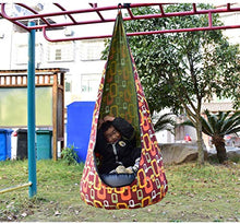 MZP Leggero Bambini Pod Swing Posto a Sedere Sospeso Sicurezza Interno All'aperto Amaca Sedia con Gonfiabile Cuscino Campeggio