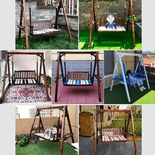 DGHJK Altalena da Giardino per 2 Persone Mobili da Esterno Altalena da Patio Sedia da Esterno per Esterni Sedia a Dondolo per Esterni Panca Adatta per Patio, Giardino, Bordo Piscina, Balcone