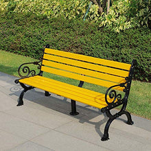LXLH Panca da Giardino Seduta Sedia da Giardino Panchina da Esterno Panchina da Parco Panca da Giardino Panchina da Giardino Panchina da Esterno in Ferro battuto Panchina in Legno massello da 58,