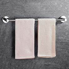 MRDAER Portasciugamani da Parete per Bagno Portasciugamani Singolo in Acciaio Inox 304 Portasciugamani Rotondo per Bagno, carico Massimo 5 kg (Dimensioni: 30 cm)