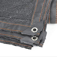 XIAOXIAO Rete ombreggiata Rete Ombreggiante Nera Blocco della Luce Calmati Tetto Balcone Finestra Blocca Efficacemente I Raggi UV Copertura Auto Rete Mimetica (Size : 5x8m)
