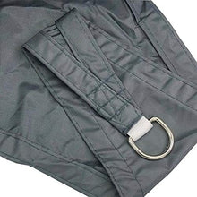 DDLL Triangolo Impermeabile per Tende da Giardino, 21 Colori ad Angolo retto per Tende da Sole con 4 Misure opzionali, 3 Corde, Blocco UV, tettoia per Tende da Giardino per Esterno,Deep Grey,3x4x5m