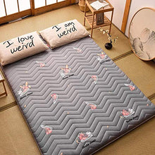 Materasso Per Dormitorio Ragazze Ragazzi Lettino Bambini, Pieghevole Futon Traspirante, Giapponese, Casa Letto Pavimento,C-120x200cm(47x79inch)