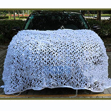 AWCPP Netting Camo Netting Shading Net Camouflage Reticolato per Bambini | Vele Ombrellone Oxford Tenda Di Stoffa Campeio Ornamento Dell'Esercito, Bianco,Bianca,3 * 6M.
